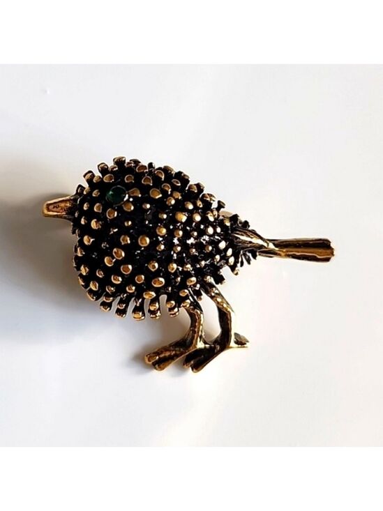Fashion Jewelry Jewelry - BIRD Brooch timeless Bronze